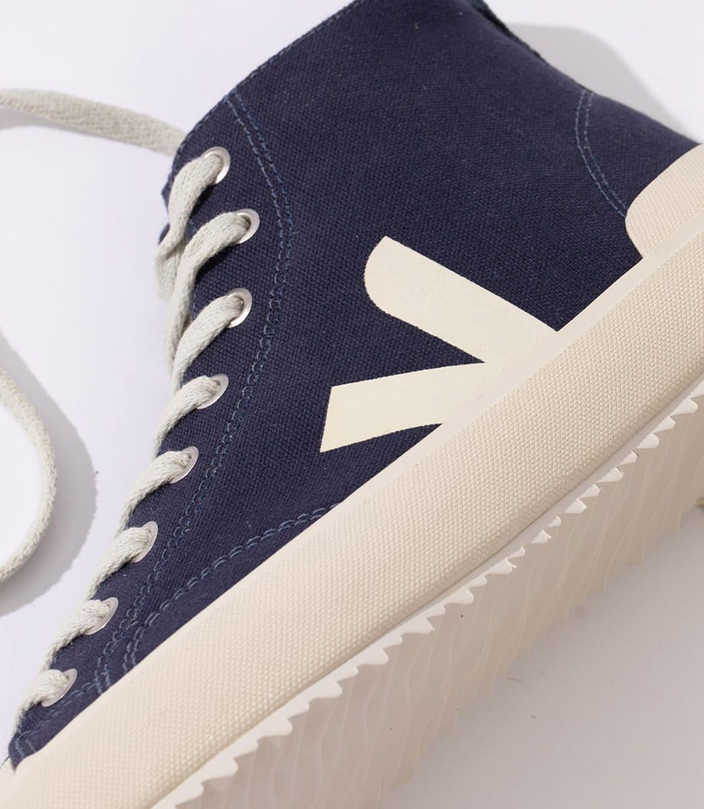 Veja Trainers Mens Blue - Nova Ht Canvas - ZTQJ-05623